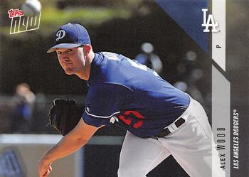 2018 Topps Now Road to Opening Day Los Angeles Dodgers #OD416 Alex Wood Front