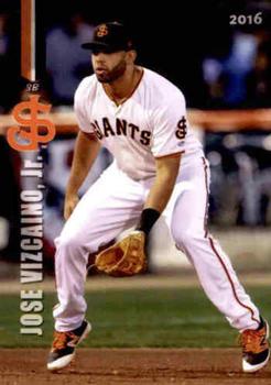 2016 Grandstand San Jose Giants #30 Jose Vizcaino Jr. Front