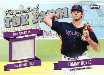 2018 Topps Pro Debut - Fragments of the Farm Relics #FOTF-GR Tommy Doyle Front