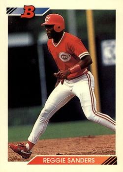 1992 Bowman #118 Reggie Sanders Front