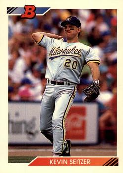 1992 Bowman #126 Kevin Seitzer Front