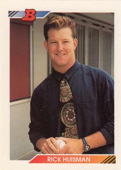 1992 Bowman #217 Rick Huisman Front