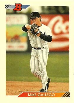 1992 Bowman #273 Mike Gallego Front