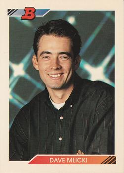 1992 Bowman #413 Dave Mlicki Front