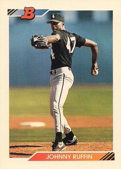 1992 Bowman #451 Johnny Ruffin Front