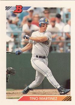 1992 Bowman #483 Tino Martinez Front