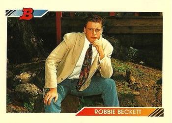 1992 Bowman #508 Robbie Beckett Front