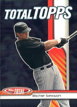 2004 Topps Total - Total Topps #TT43 Richie Sexson Front