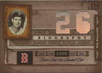 2005 Leaf Limited - Biography #NNO Ted Williams Front