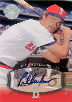 2004 Upper Deck Legends Timeless Teams - Autographs #112 Rick Burleson Front
