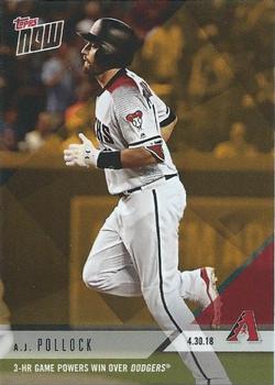 2018 Topps Now Road to Opening Day Bonus #ODB-4 A.J. Pollock Front