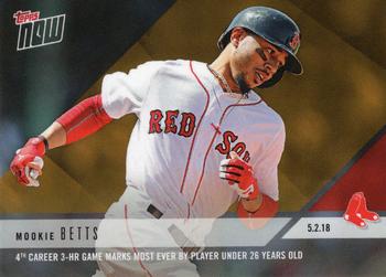 2018 Topps Now Road to Opening Day Bonus #ODB-5 Mookie Betts Front