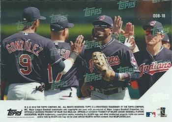 2018 Topps Now Road to Opening Day Bonus #ODB-18 Cleveland Indians Back