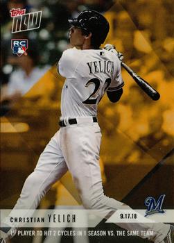 2018 Topps Now Road to Opening Day Bonus #ODB-30 Christian Yelich Front