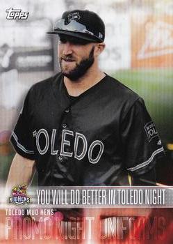 2018 Topps Pro Debut - Promo Night Uniforms #PN-BTN You Will Do Better in Toledo Night Front