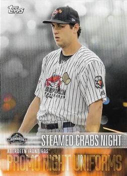 2018 Topps Pro Debut - Promo Night Uniforms #PN-SCR Steamed Crabs Night Front