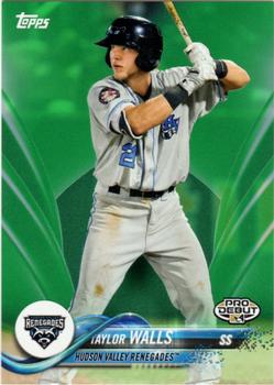 2018 Topps Pro Debut - Green #177 Taylor Walls Front