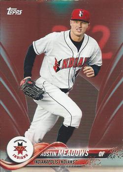 2018 Topps Pro Debut - Red #24 Austin Meadows Front