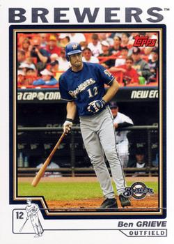 2004 Topps Traded & Rookies #T12 Ben Grieve Front