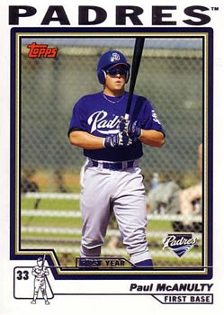 2004 Topps Traded & Rookies #T130 Paul McAnulty Front