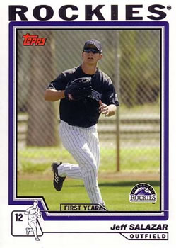 2004 Topps Traded & Rookies #T186 Jeff Salazar Front