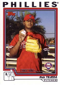 2004 Topps Traded & Rookies #T187 Rob Tejeda Front