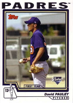 2004 Topps Traded & Rookies #T208 David Pauley Front