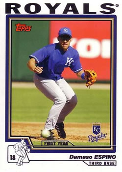 2004 Topps Traded & Rookies #T210 Damaso Espino Front