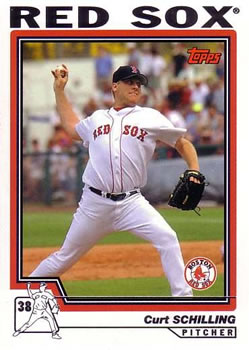 2004 Topps Traded & Rookies #T60 Curt Schilling Front