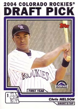 2004 Topps Traded & Rookies #T83 Chris Nelson Front
