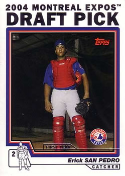 2004 Topps Traded & Rookies #T88 Erick San Pedro Front