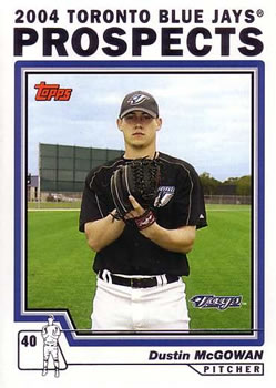 2004 Topps Traded & Rookies #T96 Dustin McGowan Front