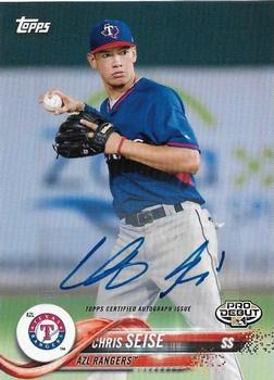 2018 Topps Pro Debut - Autographs #104 Chris Seise Front