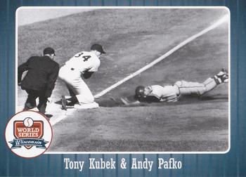 2007 Wisconsin Historical Museum World Series Wisconsin #41 Tony Kubek / Andy Pafko Front