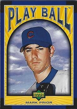 2004 Upper Deck Play Ball - Blue #12 Mark Prior Front