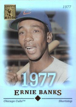 2004 Topps Tribute HOF #75 Ernie Banks Front
