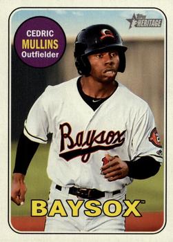 2018 Topps Heritage Minor League #35 Cedric Mullins Front