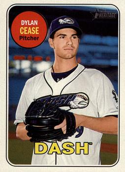 2018 Topps Heritage Minor League #114 Dylan Cease Front