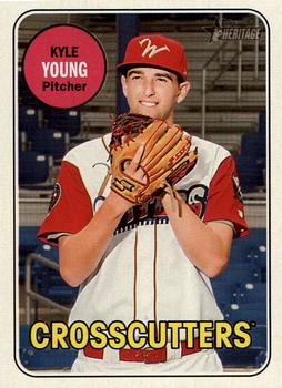 2018 Topps Heritage Minor League #130 Kyle Young Front
