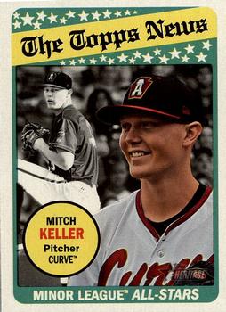 2018 Topps Heritage Minor League #189 Mitch Keller Front