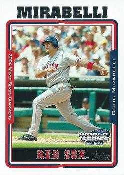 2004 Topps World Champions Boston Red Sox #13 Doug Mirabelli Front