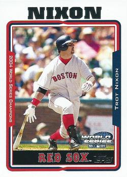2004 Topps World Champions Boston Red Sox #25 Trot Nixon Front