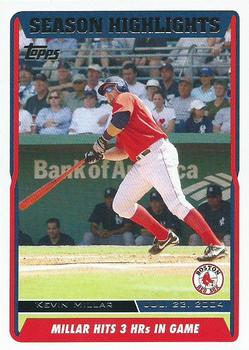 2004 Topps World Champions Boston Red Sox #33 Kevin Millar Front