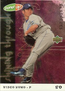 2004 Upper Deck Power Up - Shining Through #ST-1 Hideo Nomo Front