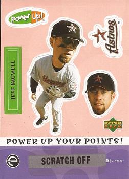 2004 Upper Deck Power Up - Stickers #PU-43 Jeff Bagwell Front
