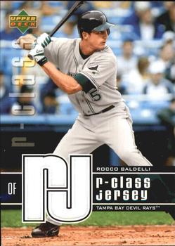 2004 Upper Deck r-class - Jersey #RB Rocco Baldelli Front