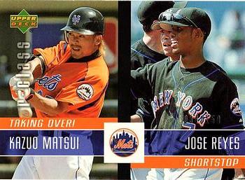 2004 Upper Deck r-class - Taking Over! #TO-29 Kaz Matsui / Jose Reyes Front