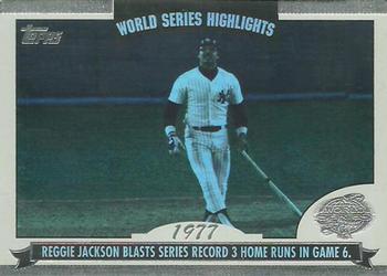 2004 Topps - World Series Highlights (Series One) #WS-RJ Reggie Jackson Front