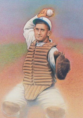 2000 USPS Legends of Baseball Postcards - Prepaid Postcard #NNO Mickey Cochrane Front