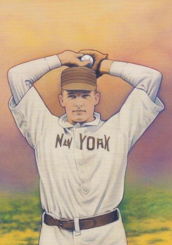 2000 USPS Legends of Baseball Postcards - Prepaid Postcard #NNO Christy Mathewson Front